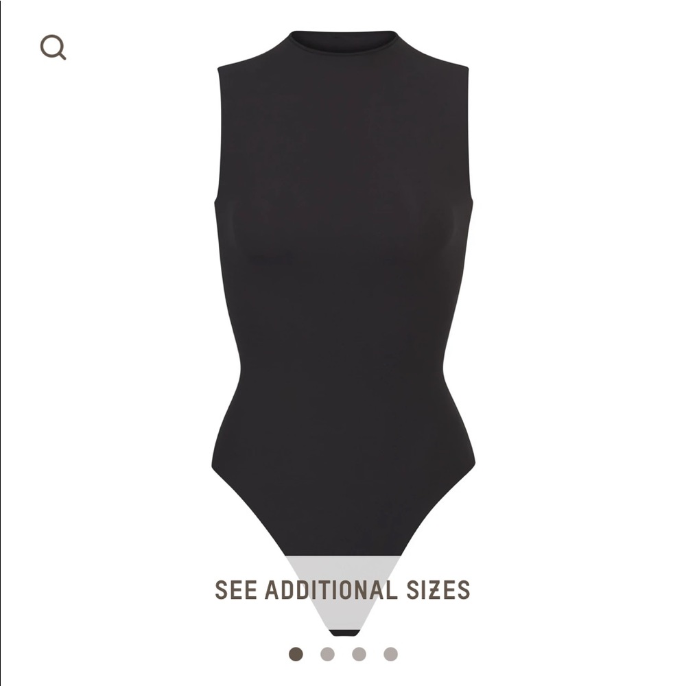 Skims - Fits Everybody Sleeveless Mock Neck Bodysuit - 2X